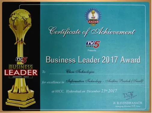 award | Clove Technologies