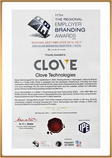 award | Clove Technologies